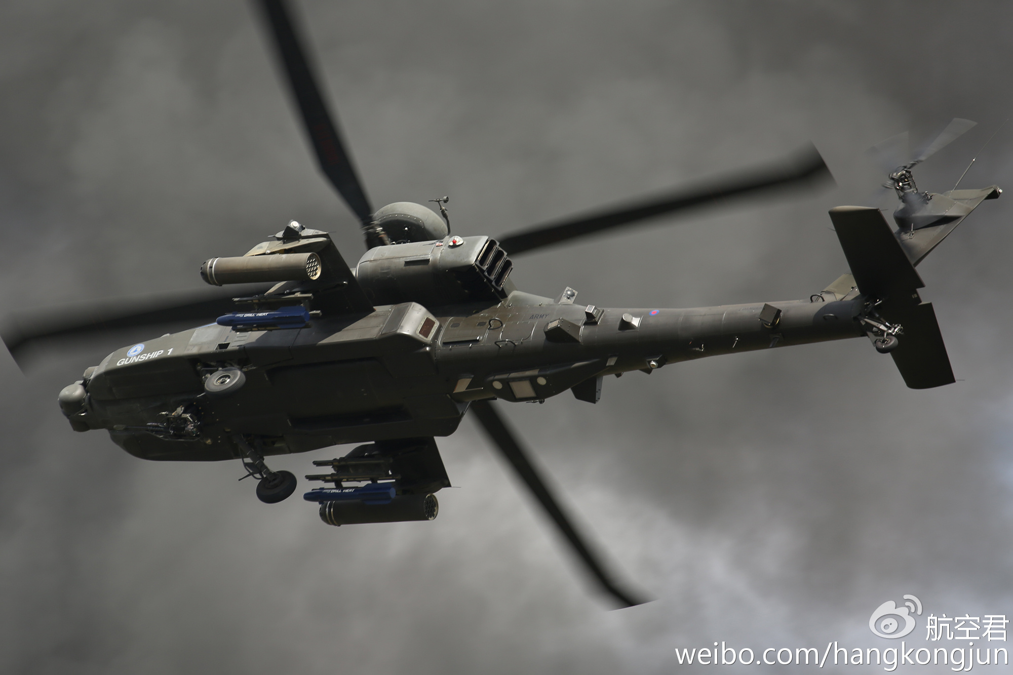 AH－64模拟对地攻击